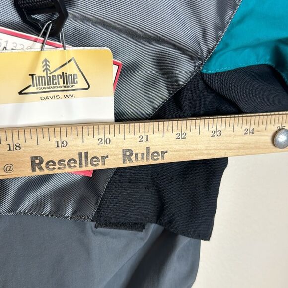 vtg mountain goat men’s multicolor lightweight nylon outerwear ski jacket M - Picture 9 of 14